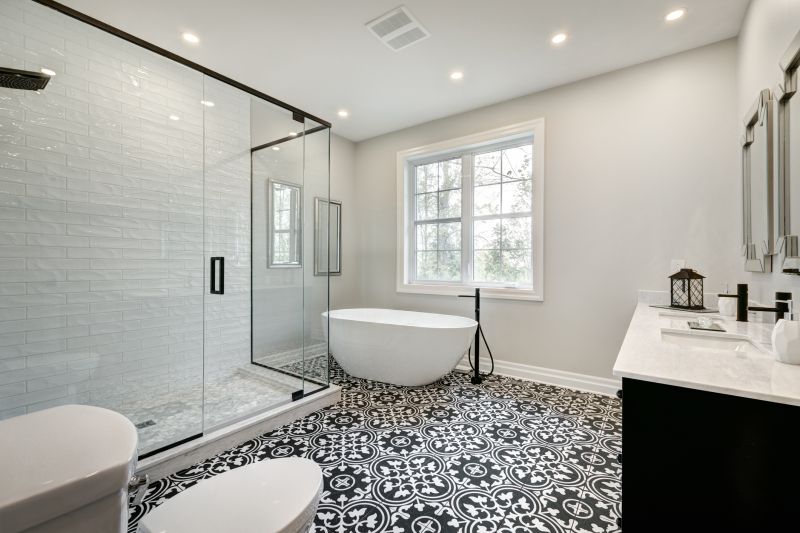 Open Concept Bathroom