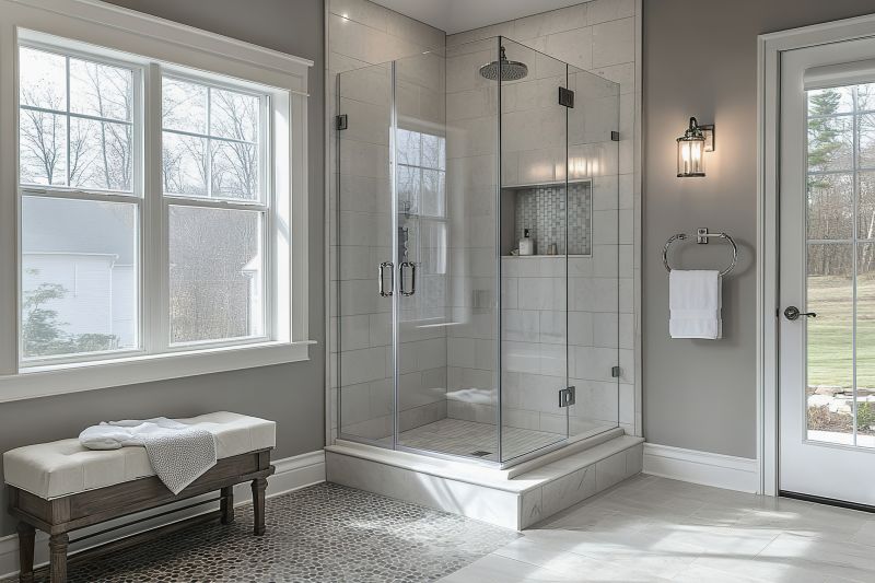 Luxury Shower with Multiple Sprays